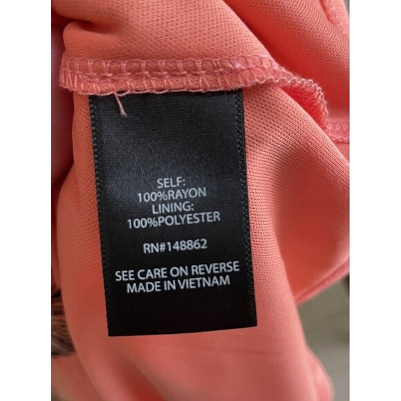 NWT Torrid Cross Hatch Pinafore Midi Dress - Feather Coral Prairie Beachcore 4X - Picture 10 of 12